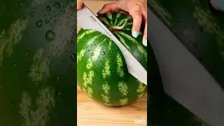 &ldquo;Slicing a Perfect Watermelon in 4K Slow Motion | Ultra Realistic ASMR | Crisp Blade & Juicy Cut&rdquo;