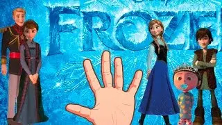 FROZEN Finger Family Nursery Rhymes for Kids