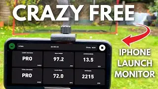 БЕСПЛАТНОЕ ПРИЛОЖЕНИЕ GOLF LAUNCH MONITOR ДЛЯ ВАШЕГО iPhone!? Цена 20 тысяч фунтов стерлингов