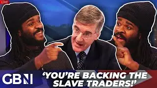 'Now you're backing slave traders!' | Activist clashes with Jacob in fiery exchange: 'Look it up!'