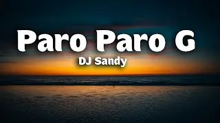 DJ Sandy - Paro Paro G (Lyrics) (TikTok Remix) | fly high butterfly paro paro g