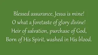 Blessed Assurance (Grace Community Church)