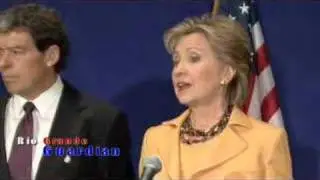 Clinton talks on border issues