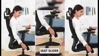 How to use Ergolead ergonomic chair LALO-H with all functions?