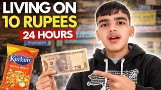 Living On 10 RS For 24 HOURS 😮*IMPOSSIBLE*