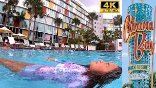 [New] CABANA BAY Hotel Tour 2025 Beach Resort Universal Studios Orlando Florida Walkthrough Explore