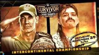 WWE Survivor Series 2025 match card (HD)