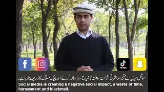 Social media is creating a negative social impact, a waste of time, harassment and blackmail.