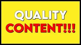What is Quality Content ft. OOYeah