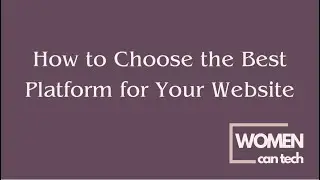 How to Choose the Right Website Platform (Made Simple!) | Wix, WordPress, Squarespace & More