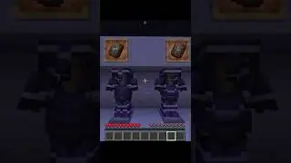 All 18 Armor Trims on Netherite with Quartz | #MinecraftShorts #shadowstar