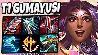 T1 Gumayusi Nilah vs Zeri [ ADC ] Lol Korea Master Patch 13.11 ✅