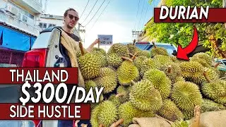 How I sell 1000kg of DURIAN, Bangkok Thailand 🇹🇭