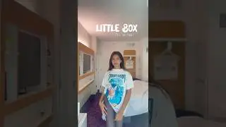 Little box try on haul 🎀📦 #shorts #littlebox #haul