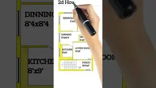 2d House plan 22 X 37 | Best house plan design| Indian home design #home #homeplan #house #viral