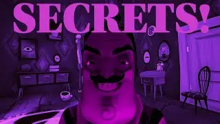 WHAT HIDES BEHIND THE WALLS? (Hello Neighbor Alpha 4 Part 4)
