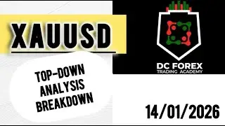XAUUSD / GOLD TOP-DOWN ANALYSIS BREAKDOWN - 14th January 2026