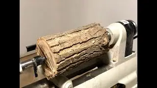 Woodturning - Log to Vase