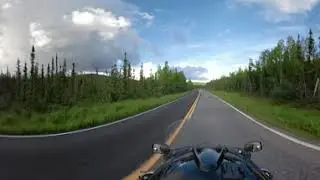 Pt. 12, South on Old Steese from Goldstream on Goldwing