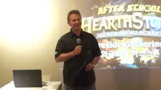 [겜툰] '와글와글 하스스톤' 현장을 찾은 마이크 모하임 CEO