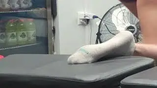 Demisux & Allecakes in socks