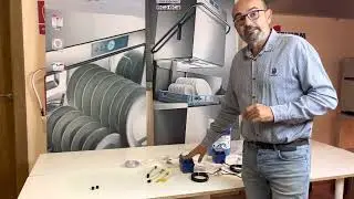 Bomba peristáltica, COMO FUNCIONA, dosificación químicos en lavavajillas. Peristaltic Pump