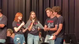 NPHS Guitar Ensemble - 2025 Spring Concert - Senior Song - Seven Bridges Road (Eagles)