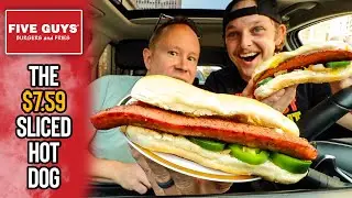 Is The Five Guys Hot Dog Even Actually A Hot Dog? | *THESE FOOD REVIEWERS SAY NO* 🌭❌