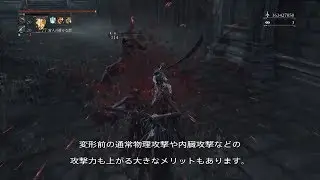 ブラッドボーン　血質キャラに適した血晶石たち　(デブ産&貞子産)