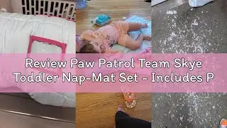 Review Paw Patrol Team Skye Toddler Nap-Mat Set - Includes Pillow and Plush Blanket &ndash; Great for Girl