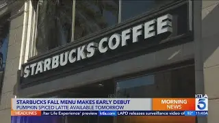 Starbucks&rsquo; fall menu returns earlier than ever with seasonal favorites