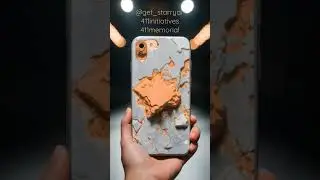 Hyper-realistic iPhone case: Art meets innovation! Unique design, protection, stunning gemstones!