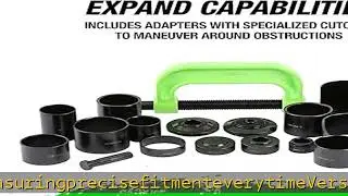 OEMTOOLS 25104 21-Piece Master Ball Joint Press Kit, Ball Joint Puller for Upper and Lower Ball Joi