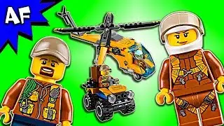 Lego City Jungle CARGO HELICOPTER 60158 Speed Build