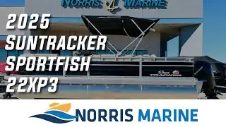 New 2025 Sun Tracker SportFish 22 XP3 24 ft Pontoon Boat For Sale In Norman, OK: Walkthrough