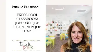 Preschool Classroom Jobs | My New Magnetic Job Chart for 3-4 Year Olds