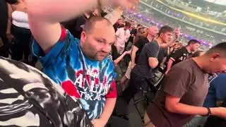 Swerve Strickland Live Crowd Entrance ALL IN 2025 Texas! 