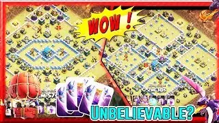 WOW!! UNBELIEVABLE BAT SPELL+DRAGON LOON SMASH RING BASE TH12 3-STAR ( Clash of Clans )