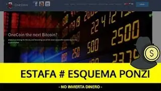 OneCoin es una estafa fraude