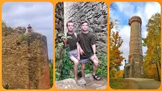 Zřícenina hradu Šelenburk a rozhledna Cvílín
