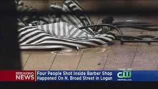 4 People Shot Inside Barbershop In Logan Section Of Philly