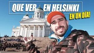 🇫🇮 QUE VER en HELSINKI en UN D&Iacute;A! | 🤪EST&Aacute;N LOCOS! Se ba&ntilde;an estando a 0 GRADOS 🥶