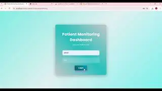 Remote Patient Monitoring Dashboard | Real-Time Health Monitoring Web App