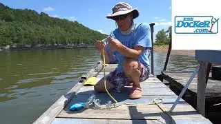 EZE Docker is perfect for docking or attaching anything to a boat dock with quick style installation