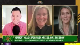 Vermont's Alisa Kresge - 2025 #AEHoops Media Day