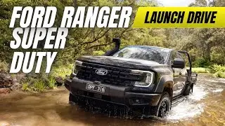 Driven. 2025 Ford Ranger Super Duty - Launch Drive