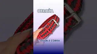 Jak zrobić obrożę z paracordu - splot Double Cobra 💪
