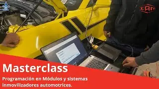 Masterclass Programación en Módulos y sistemas inmovilizadores automotrices IAM 2023
