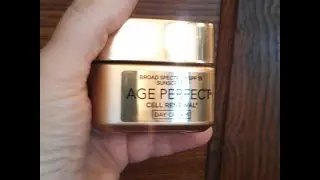 Flash Video Loreal Age Perfect Cell Renewal Day Cream Moisturizer | Forty Plus 411