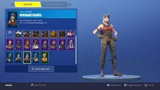 STREAMERS REACT TO RENEGADE RAIDER COMING  BACK!  SEASON 1 SKINS! Fortnite FUNNY Moments   YouTube 7